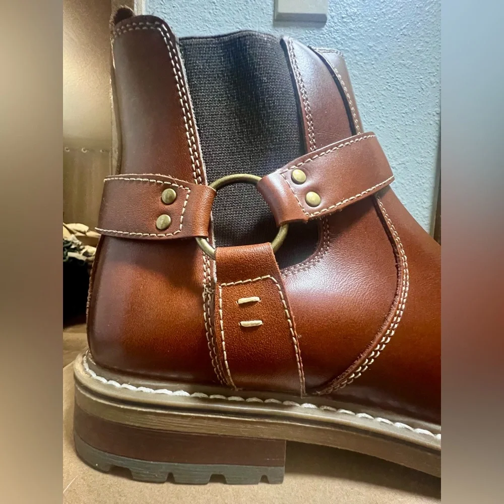 NIB ARKbird Ankle Boots Genuine Leather Oxford Casual and Formal Dress Boot